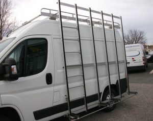 camion de vitrerie sur Sceaux