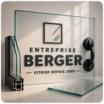 Logo Entreprise Berger vitrier La Queue-en-Brie
