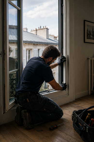 Installation de fenêtres vitrées à Valenton